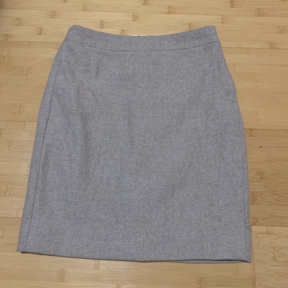 J Crew Petite Wool-Blend Pencil Skirt